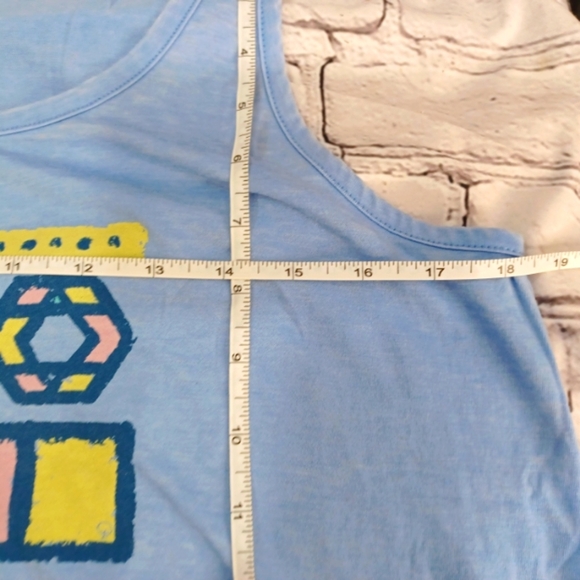 Southern Shirt Co. Women's Graphic Tank | Size L‎ | Blue | NWOT - Picture 8 of 10